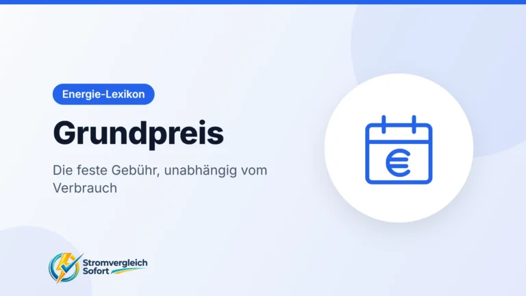 Titelgrafik Grundpreis: Die feste Gebühr, unabhängig vom Verbrauch