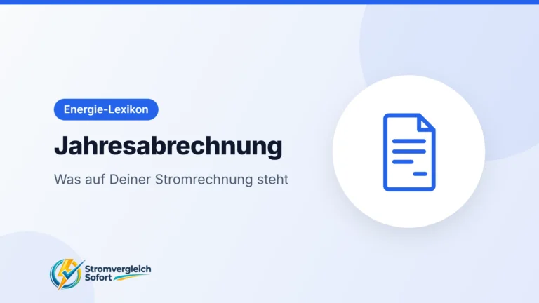 Titelgrafik Jahresabrechnung: Was auf Deiner Stromrechnung steht