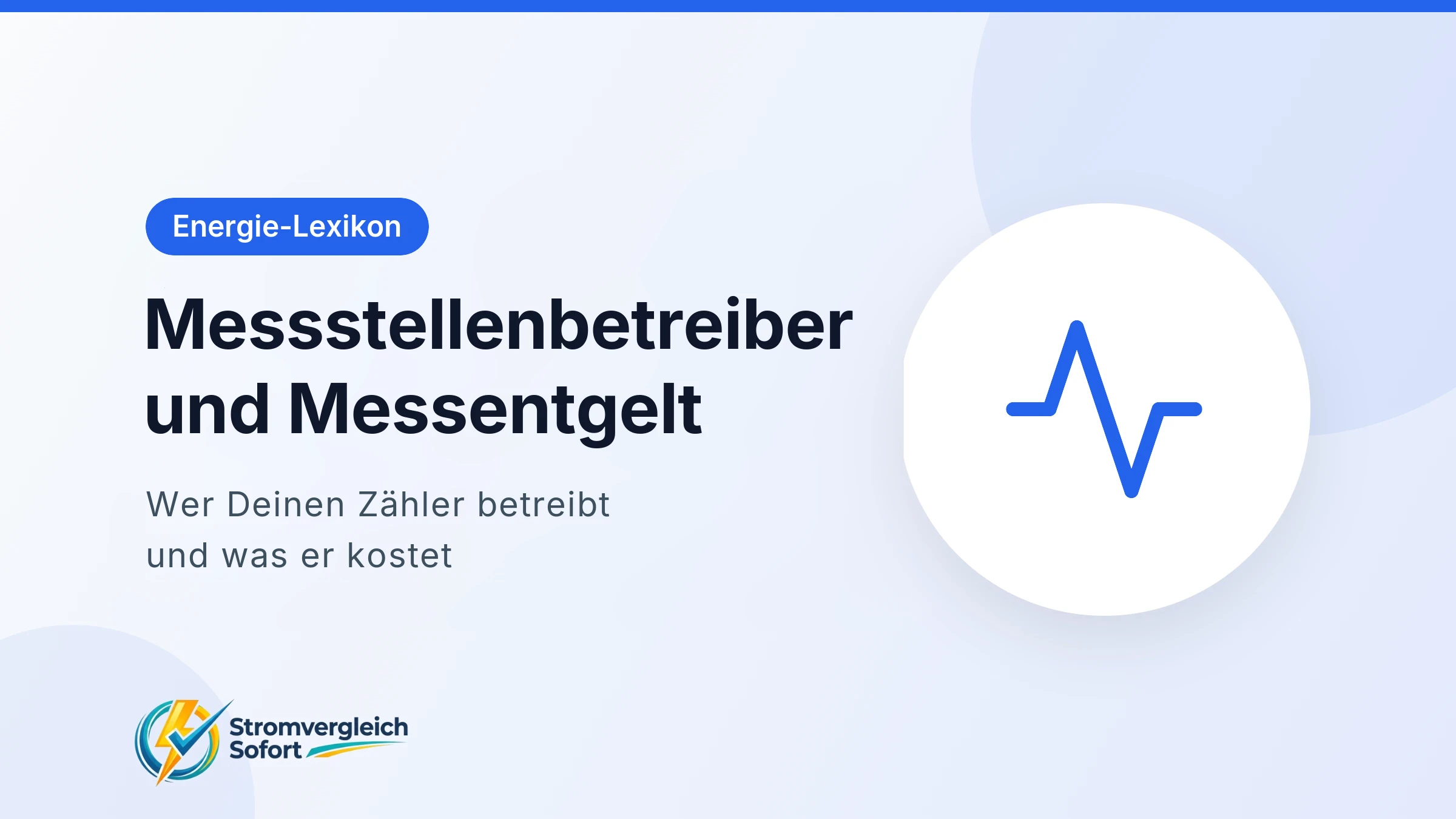 Titelgrafik Messstellenbetreiber und Messentgelt: Wer Deinen Zähler betreibt und was er kostet
