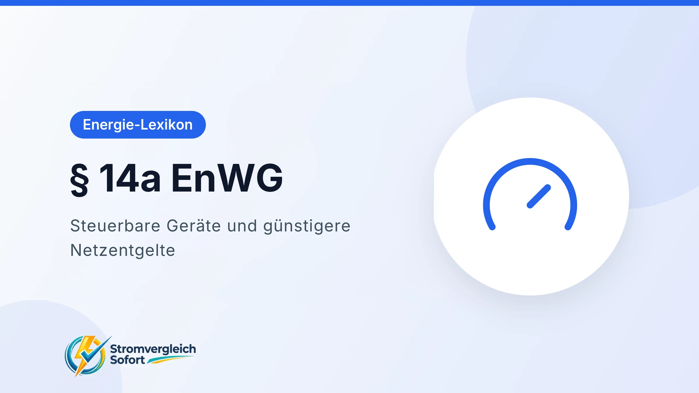 Titelgrafik § 14a EnWG: Steuerbare Geräte und günstigere Netzentgelte