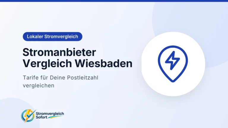 Titelgrafik Stromanbieter Vergleich Wiesbaden: Tarife für Deine Postleitzahl vergleichen